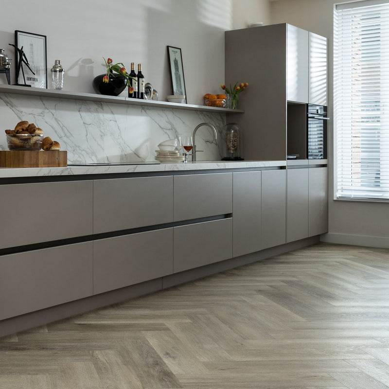 DD PVC dryback visgraat pepermunt