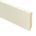 MDF Moderne plint 70x12 voorgelakt RAL 9016