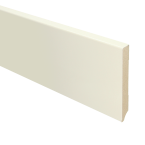 MDF Moderne plint 120x15 wit voorgelakt RAL