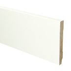 MDF Moderne plint 120x15 wit voorgelakt RAL