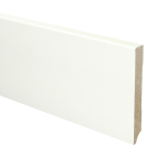 MDF Moderne plint 120x15 wit voorgelakt RAL