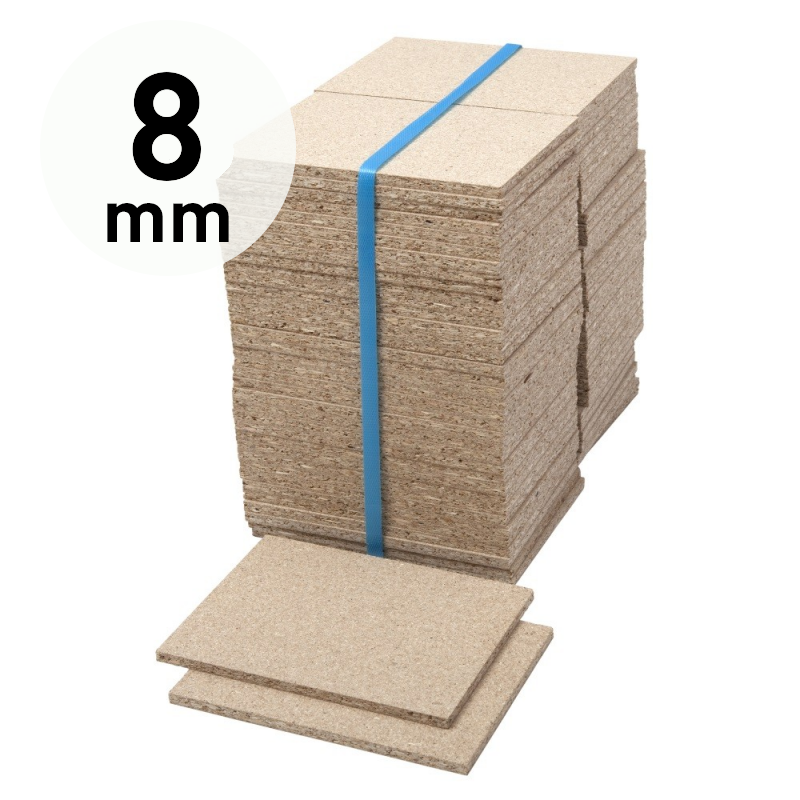 Spaanplaat mm broodjes 20 x 15 cm
