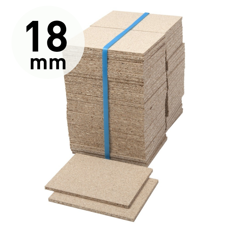 Spaanplaat mm broodjes 20 x 15 cm