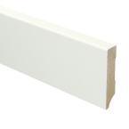 MDF Moderne plint 70x15 wit voorgelakt RAL