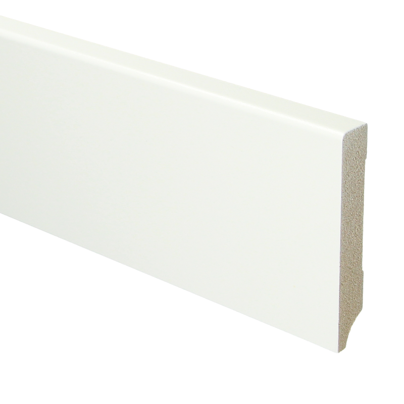 MDF Moderne plint 90x15 voorgelakt RAL