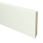 MDF Moderne plint 120x15 wit voorgelakt RAL