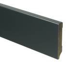 MDF Moderne plint 70x12 voorgelakt RAL 9016