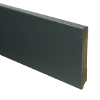 MDF Moderne plint 120x15 wit voorgelakt RAL